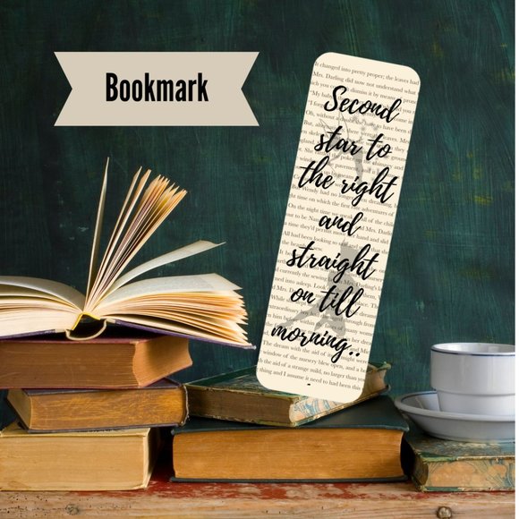 Peter Pan Book Page Bookmark Set, Bookish Gifts, Peter Pan Bookmarks - Picture 8 of 9